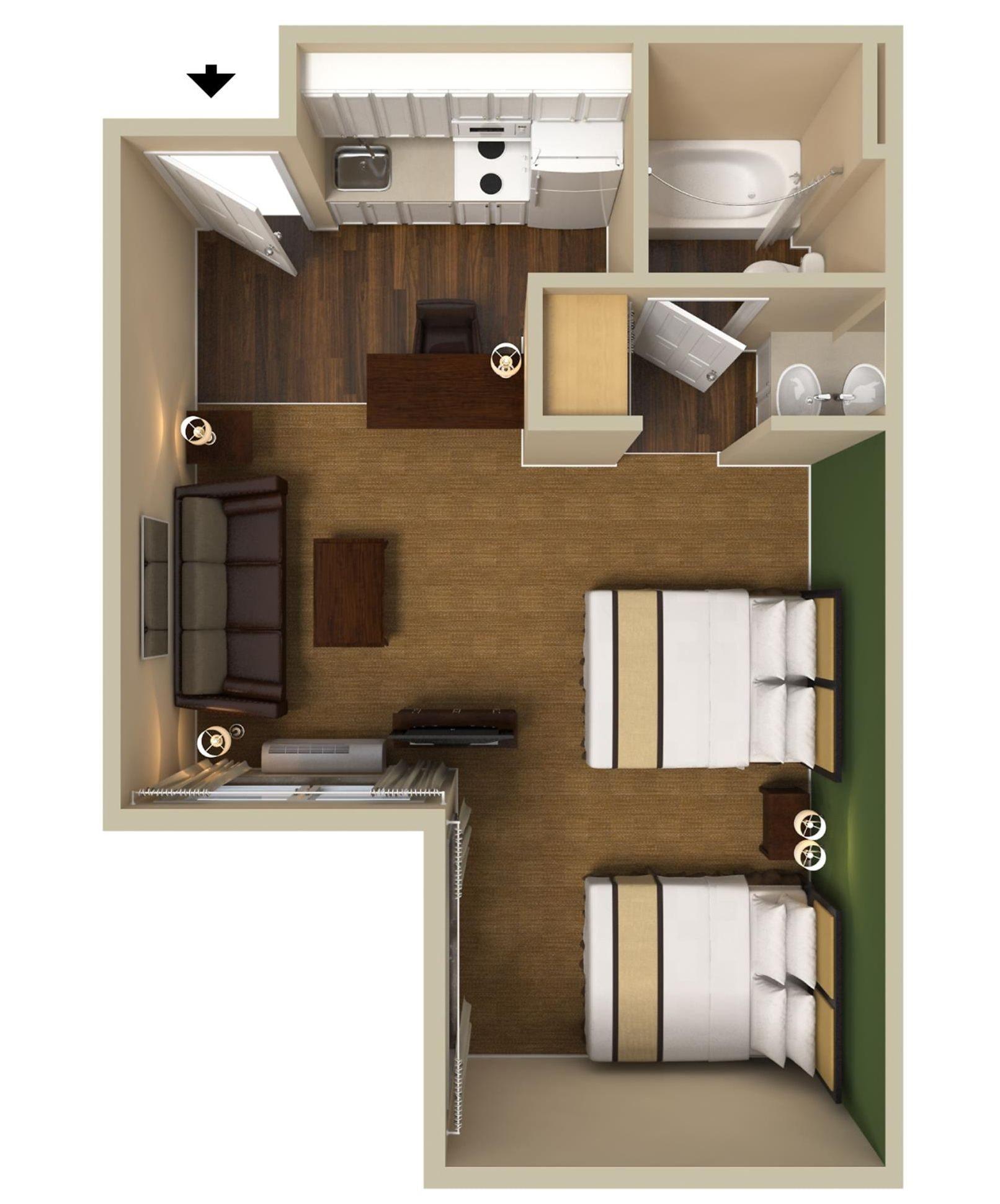 Extended Stay America Suites - Orlando - Convention Center - Universal Blvd Williamsburg Экстерьер фото